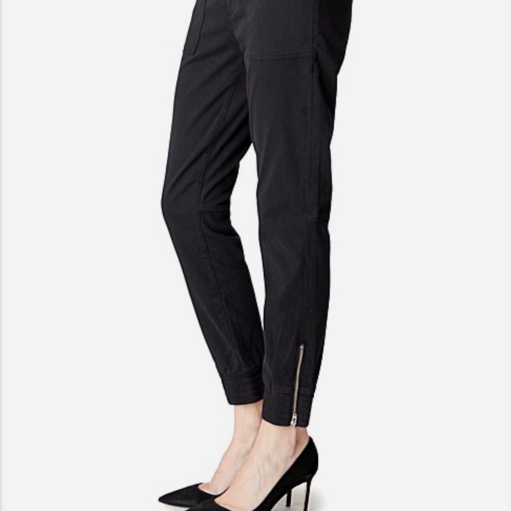J Brand - Designer - crazy soft stretch sateen/jean joggers - size 29 (6-8)